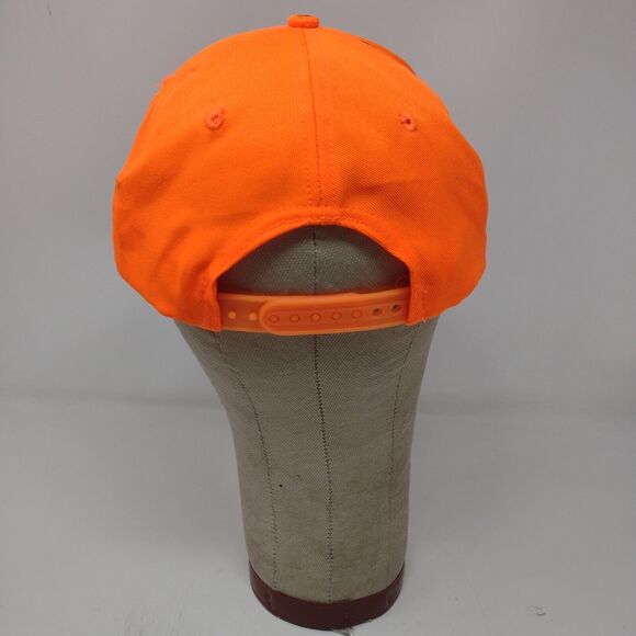 Signatures Mens Snapback Hat Orange OSFM Hunter's Orange Bright - Picture 9 of 13
